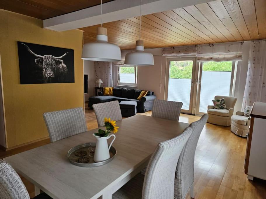 Grosse Ferienwohnung Am Waldrand 쇠나우 외부 사진